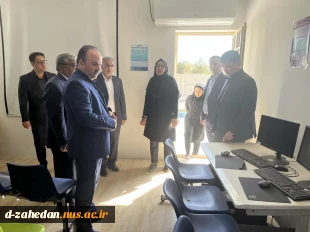 بازدید معاون پژوهش و فناوری دانشگاه ملی مهارت کشور از آموزشکده های شهرستان زاهدان 3