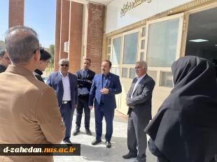 بازدید معاون پژوهش و فناوری دانشگاه ملی مهارت کشور از آموزشکده های شهرستان زاهدان 4