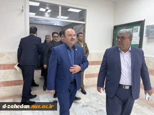 بازدید معاون پژوهش و فناوری دانشگاه ملی مهارت کشور از آموزشکده های شهرستان زاهدان 5