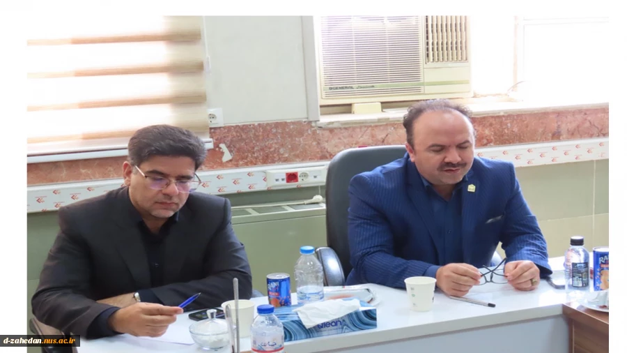 نشست صمیمی معاون پژوهشی دانشگاه ملی مهارت کشور با اعضای هیئت علمی آموزشکده های استان سیستان وبلوچستان 2